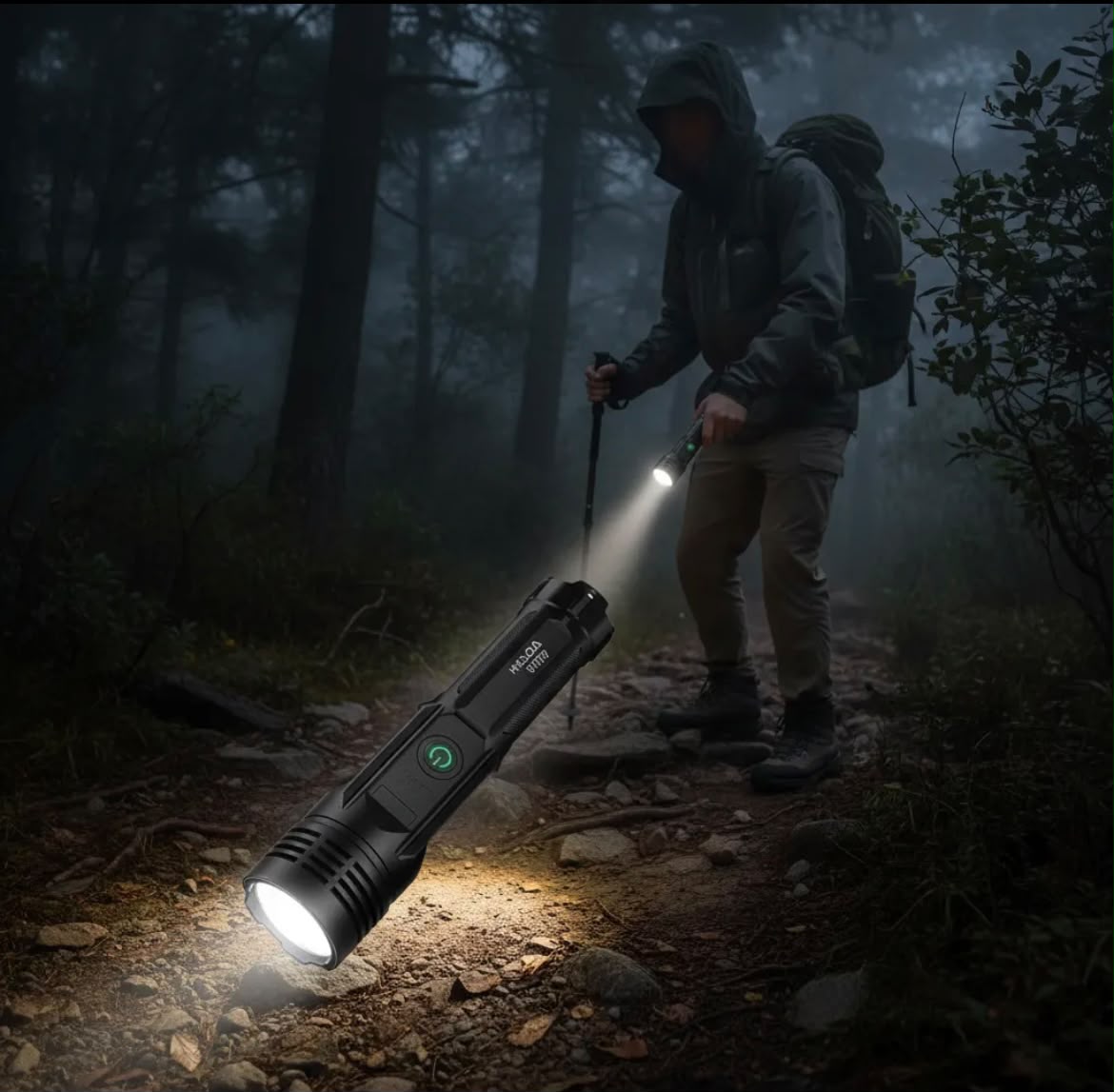 Linterna LED Recargable USB Holda H3709
