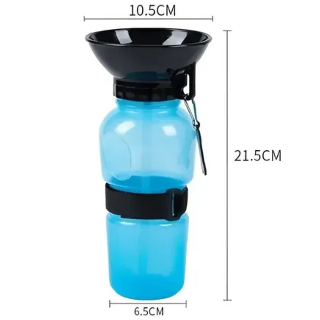 Bebedero Portátil para Mascotas Aqua Dog 532 ml