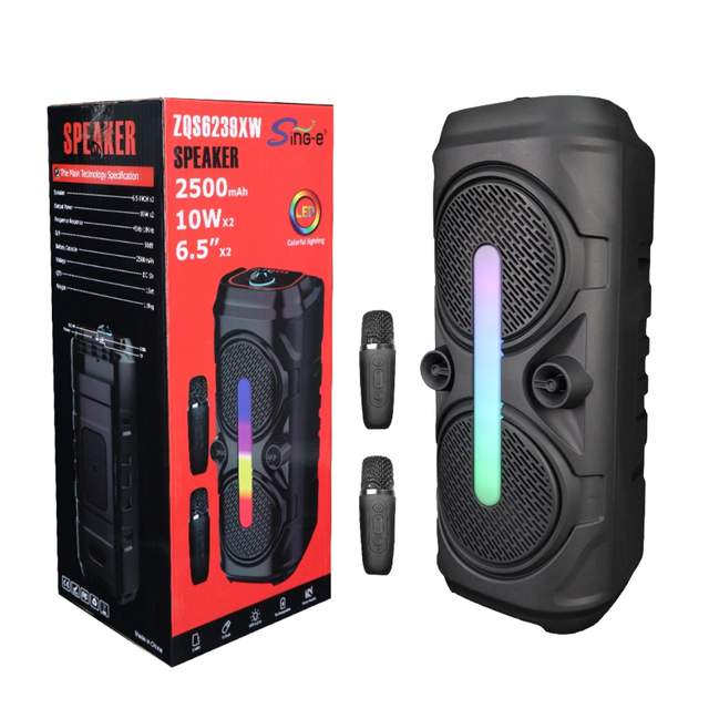 Parlante Bluetoothcon Luces RGB y Micrófono