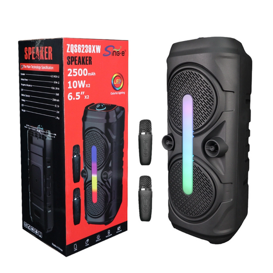 Parlante Bluetoothcon Luces RGB y Micrófono