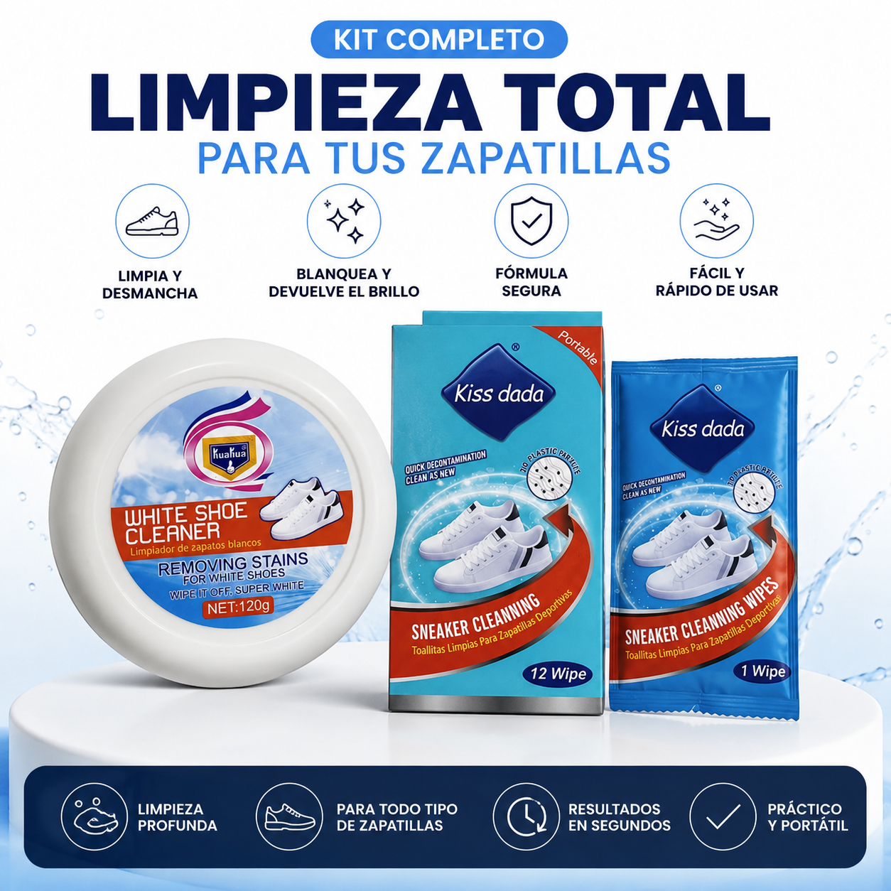 Kit de Limpieza para Calzado | Zapatillas Como Nuevas