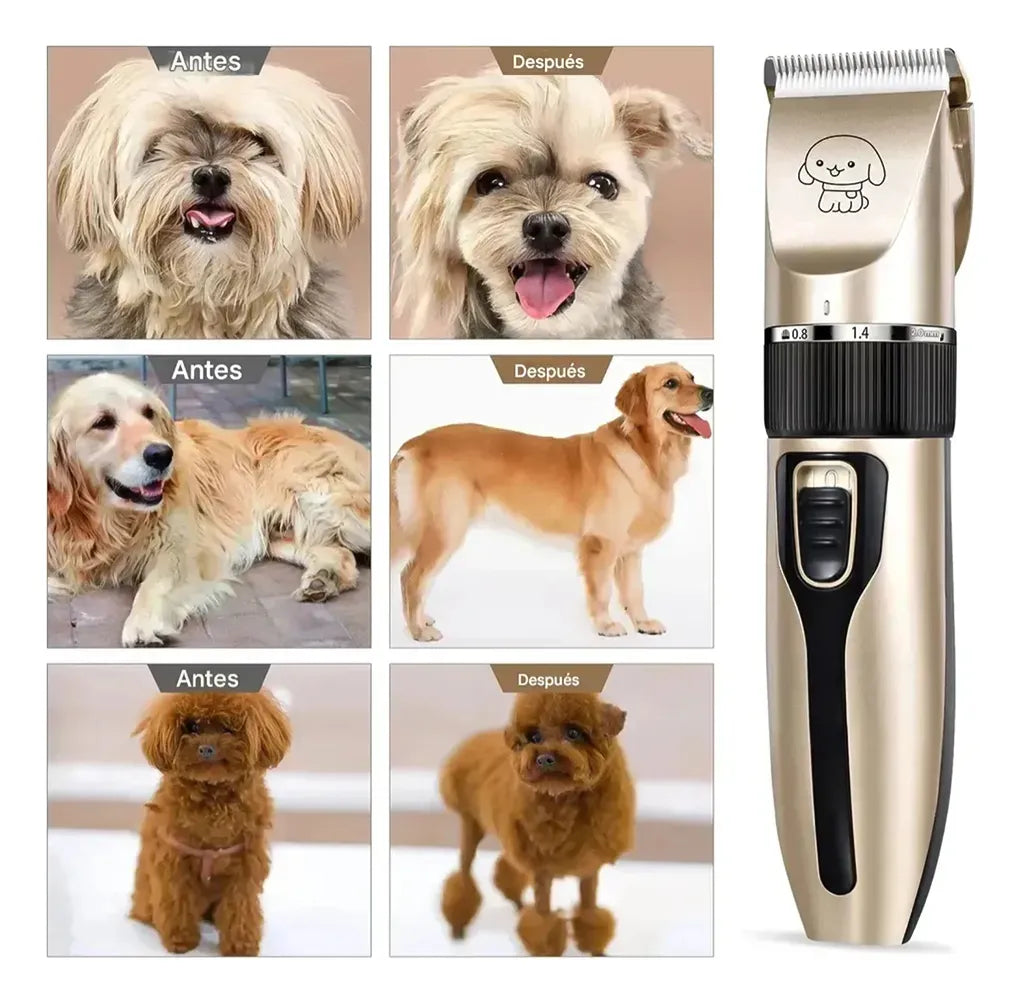 Cortapelo para Mascotas PC624 Silencioso para Perros y Gatos