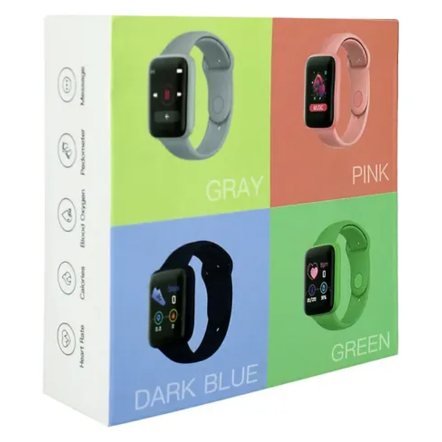 Smartwatch D20 / Y68 Macaron Color