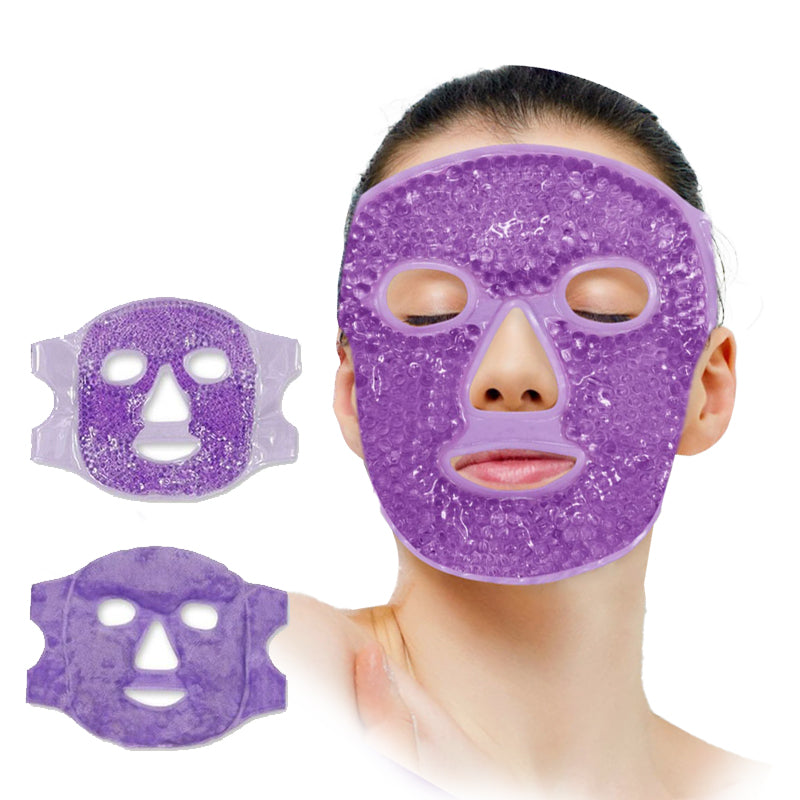Máscara Facial de Gel Frío/Calor Reutilizable | Relajación y Cuidado Facial