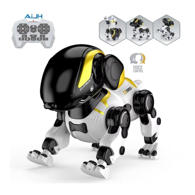 Perro Robot Interactivo con Luces, Sonidos y Movimiento