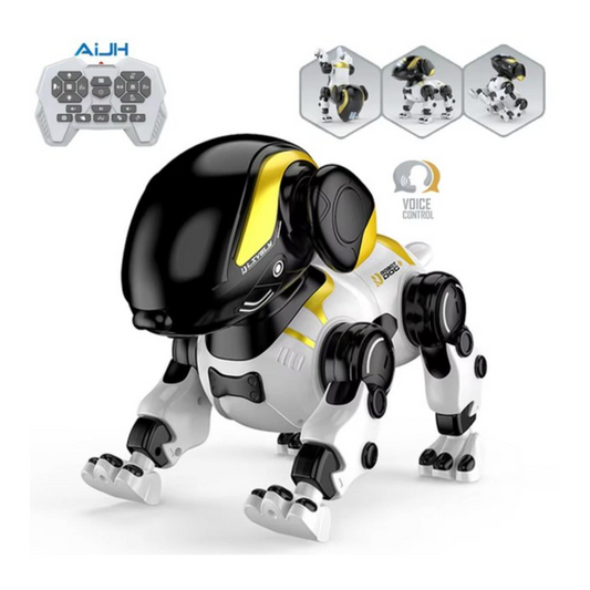 Perro Robot Interactivo con Luces, Sonidos y Movimiento