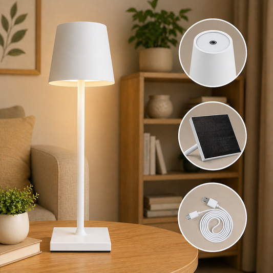 Lámpara LED de Escritorio con 3 Modos de Luz