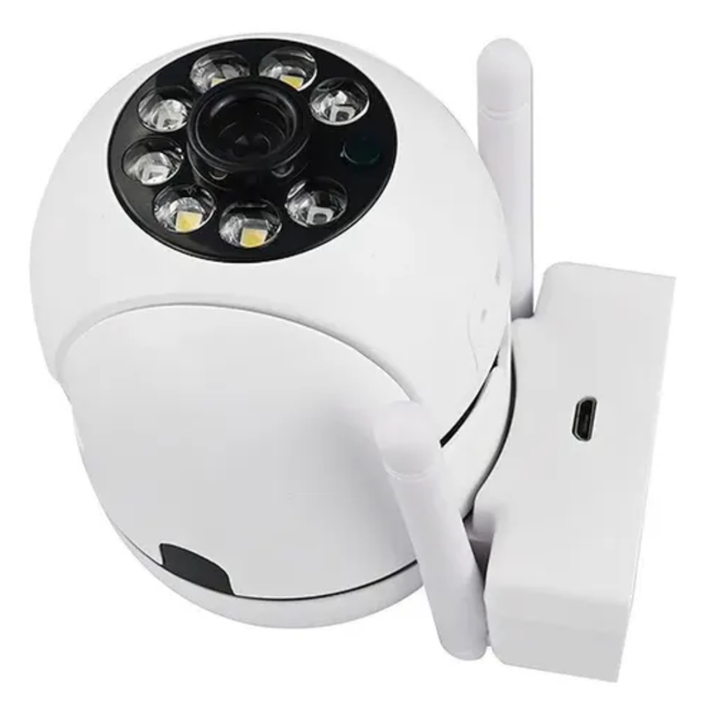 Cámara de Seguridad WiFi Exterior 2MP 360° V380 Pro