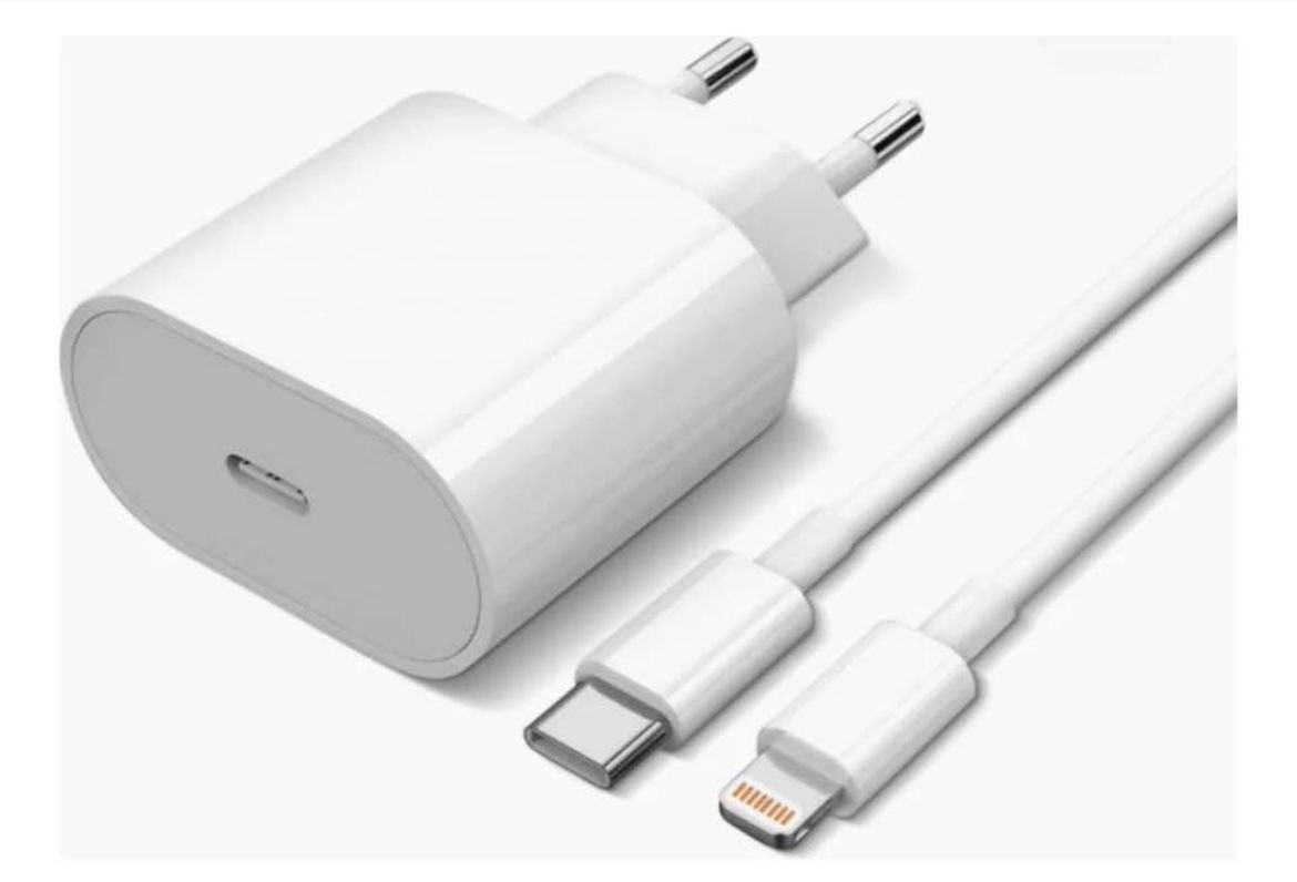 Cargador Completo Tipo C para iPhone | Adaptador + Cable Carga Rápida