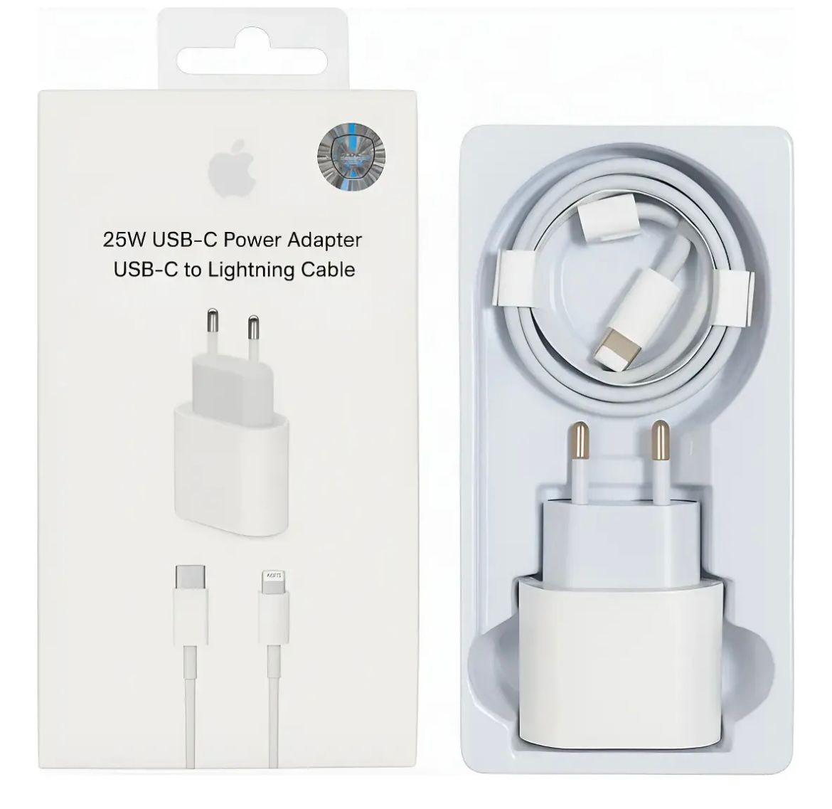 Cargador Completo Tipo C para iPhone | Adaptador + Cable Carga Rápida