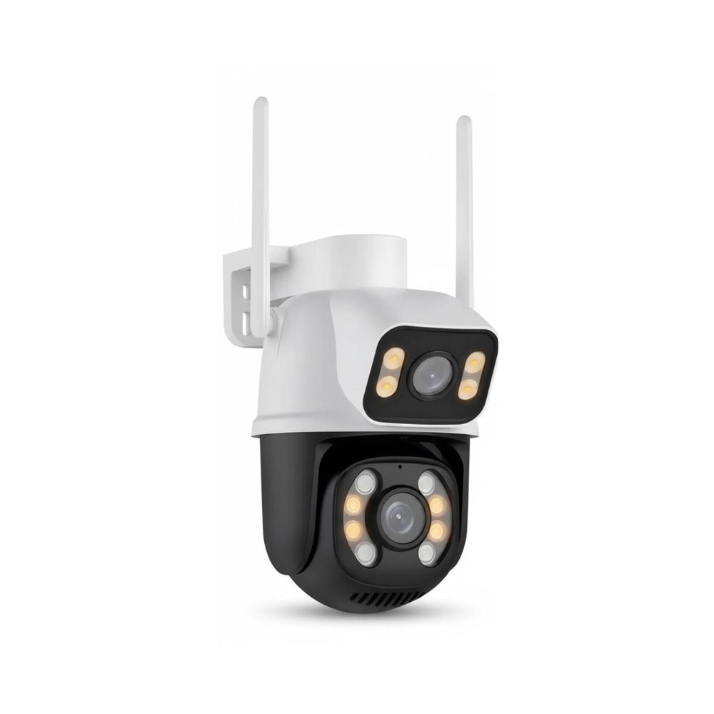 Cámara de Seguridad WiFi Doble Rastreo 3K HD 360°
