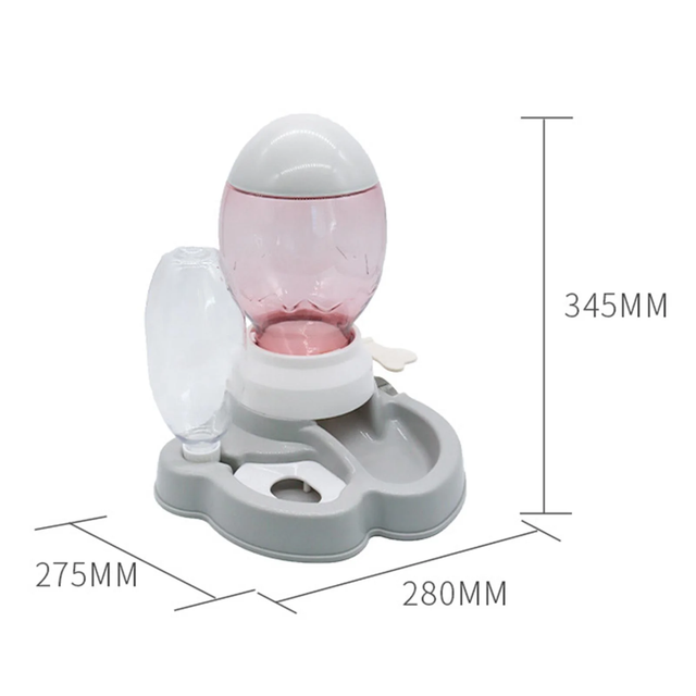 Comedero y Bebedero Automático para Mascotas – 2 kg