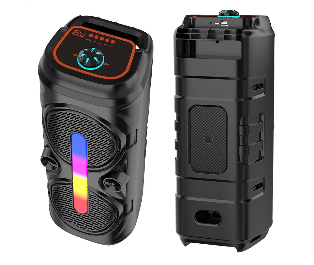 Parlante Bluetoothcon Luces RGB y Micrófono