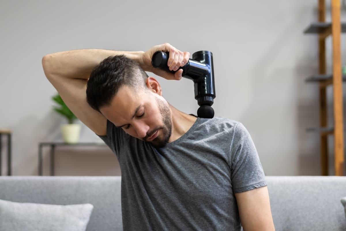 Pistola Masajeadora Muscular Profesional | Recuperación y Alivio del Dolor